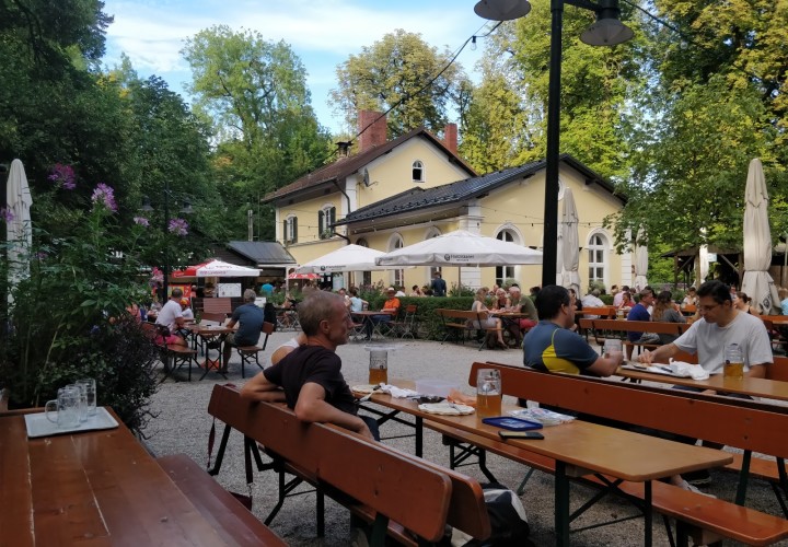 Zum Flaucher Biergarten – Sendling, München Bild