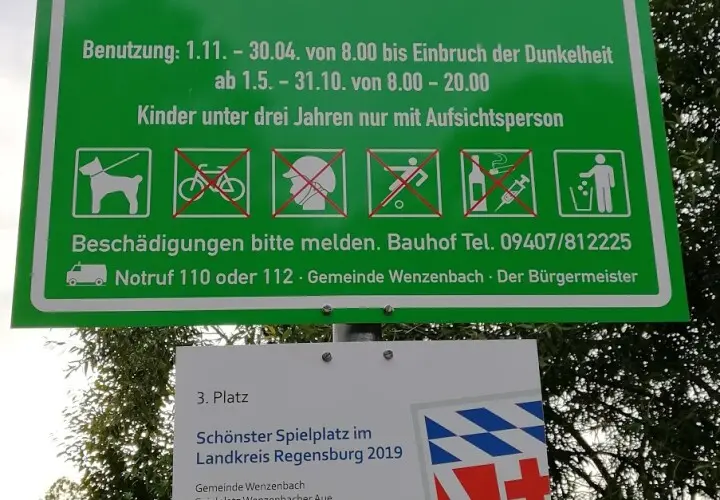 Spielplatz Wenzenbach Aue