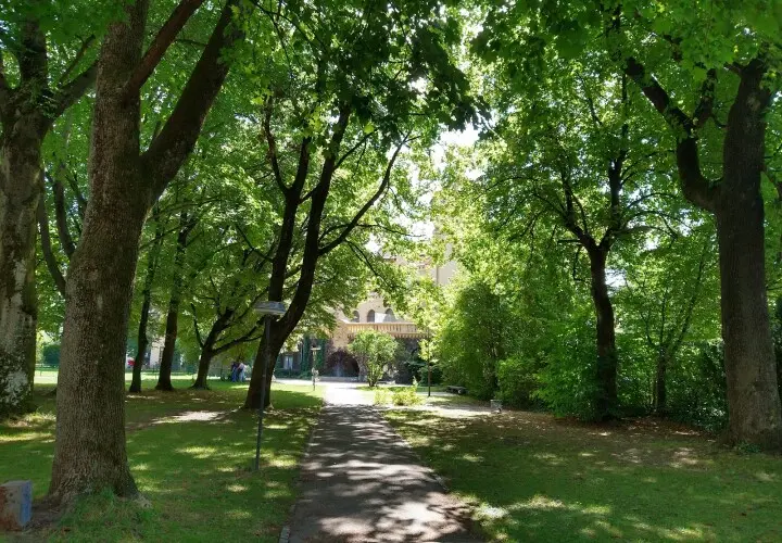 Hessing Burg mit Gartensaal