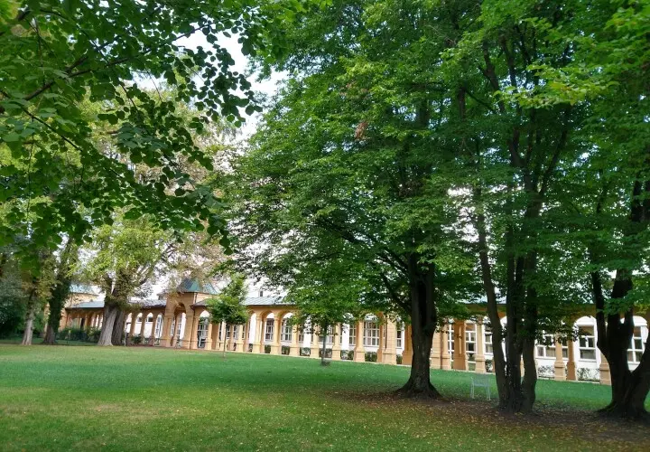 Hessing Burg mit Gartensaal