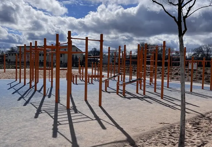 Calisthenics Anlage im Reesepark