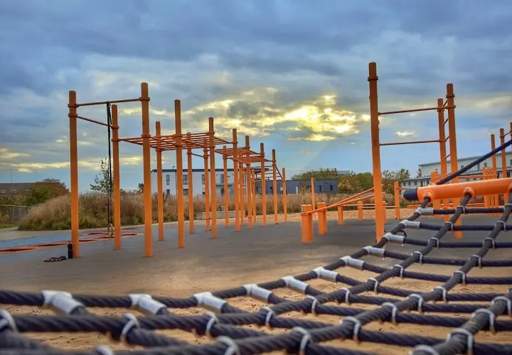 Calisthenics Anlage im Reesepark