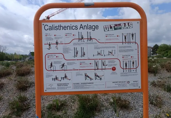 Calisthenics Anlage im Reesepark