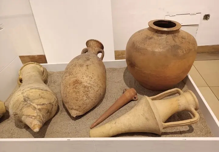 Dauerausstellung "Römerlager" des Römischen Museums im Zeughaus