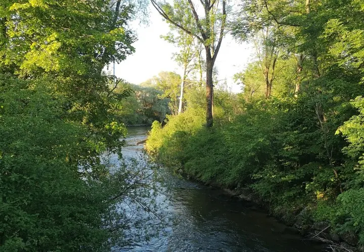 Zusammenfluss von Amper und Würm