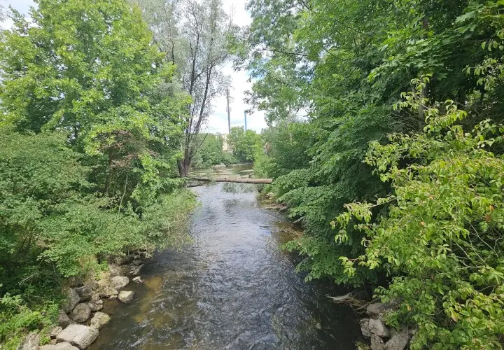 Zusammenfluss von Amper und Würm