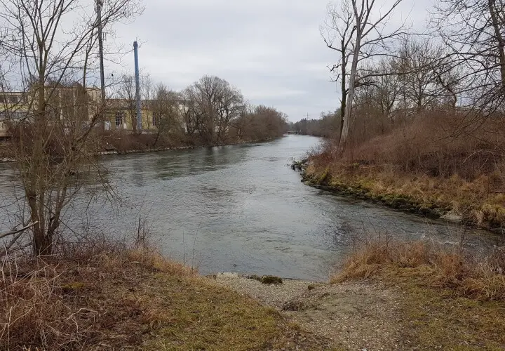 Zusammenfluss von Amper und Würm