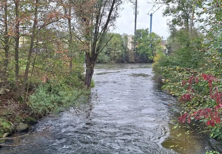 Zusammenfluss von Amper und Würm
