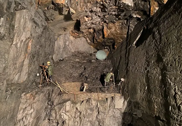 Das Besucherbergwerk Fell