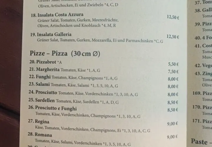 Pizzeria Galeria