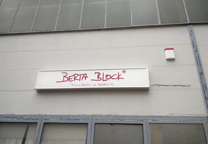 Berta Block Boulderhalle Berlin