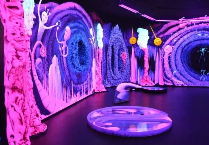 Schwarzlichtfabrik 3D Minigolf Würzburg