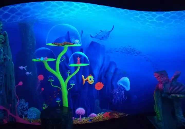 Schwarzlichtfabrik 3D Minigolf Würzburg