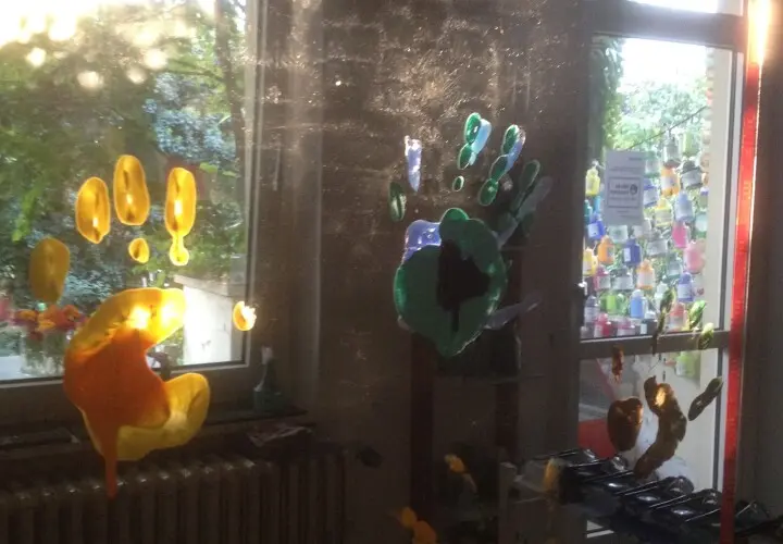 Atelier im Garten, Atelier für freie Malerei und Ausdrucksmalen