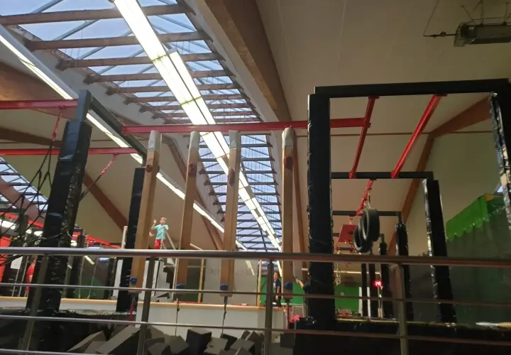 Ninja Parkour Augsburg Spidamonk Indoor