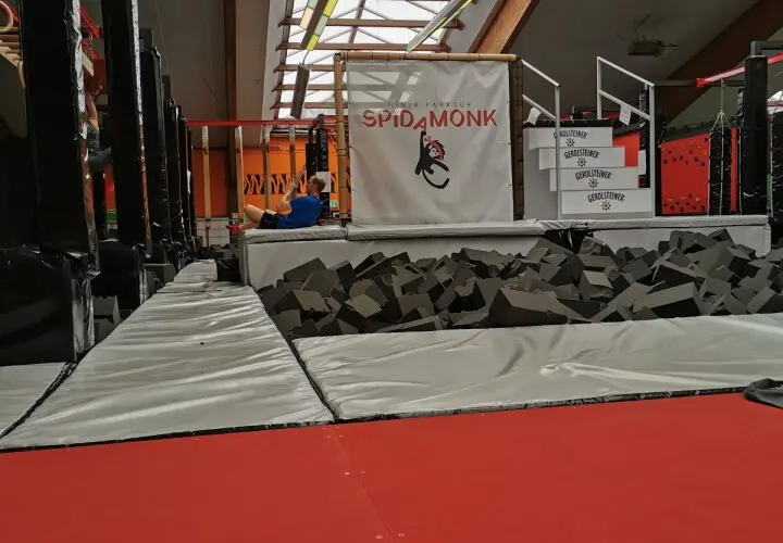 Ninja Parkour Augsburg Spidamonk Indoor