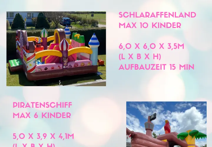 Grashüpfer Hüpfburgen