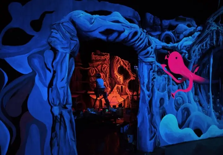 Schwarzlichtfabrik 3D Minigolf Nürnberg