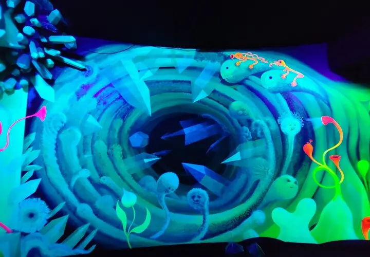 Schwarzlichtfabrik 3D Minigolf Nürnberg