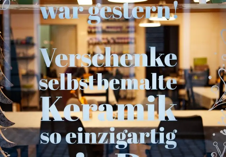 Keramik bemalen Landshut