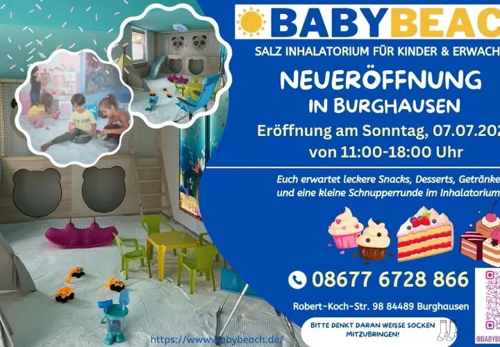 Babybeach Inhalatorium für Kinder & Erwachsene