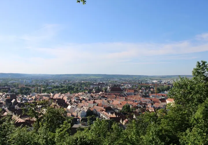 Hofgarten Burg Trausnitz