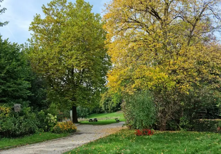 Hofgarten Burg Trausnitz