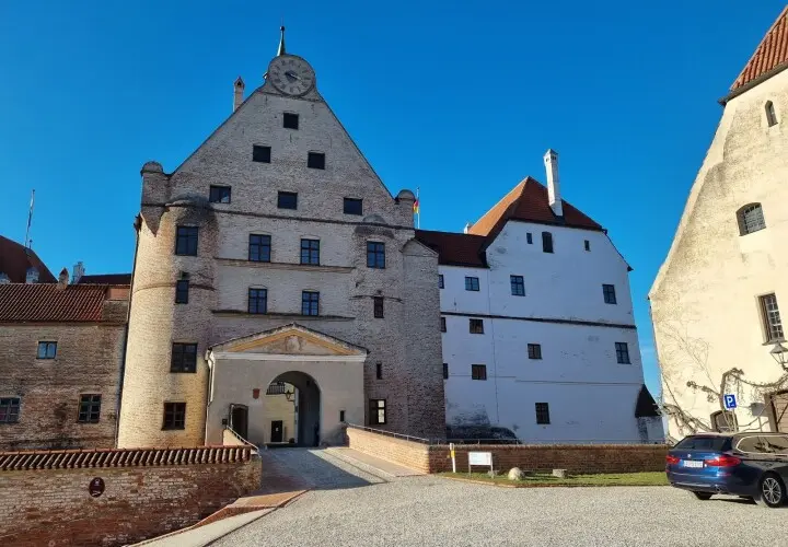 Hofgarten Burg Trausnitz